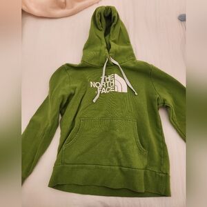 Green North Face Hoodie